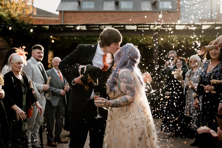 Autumn Wedding at the Shack Revolution in Hereford